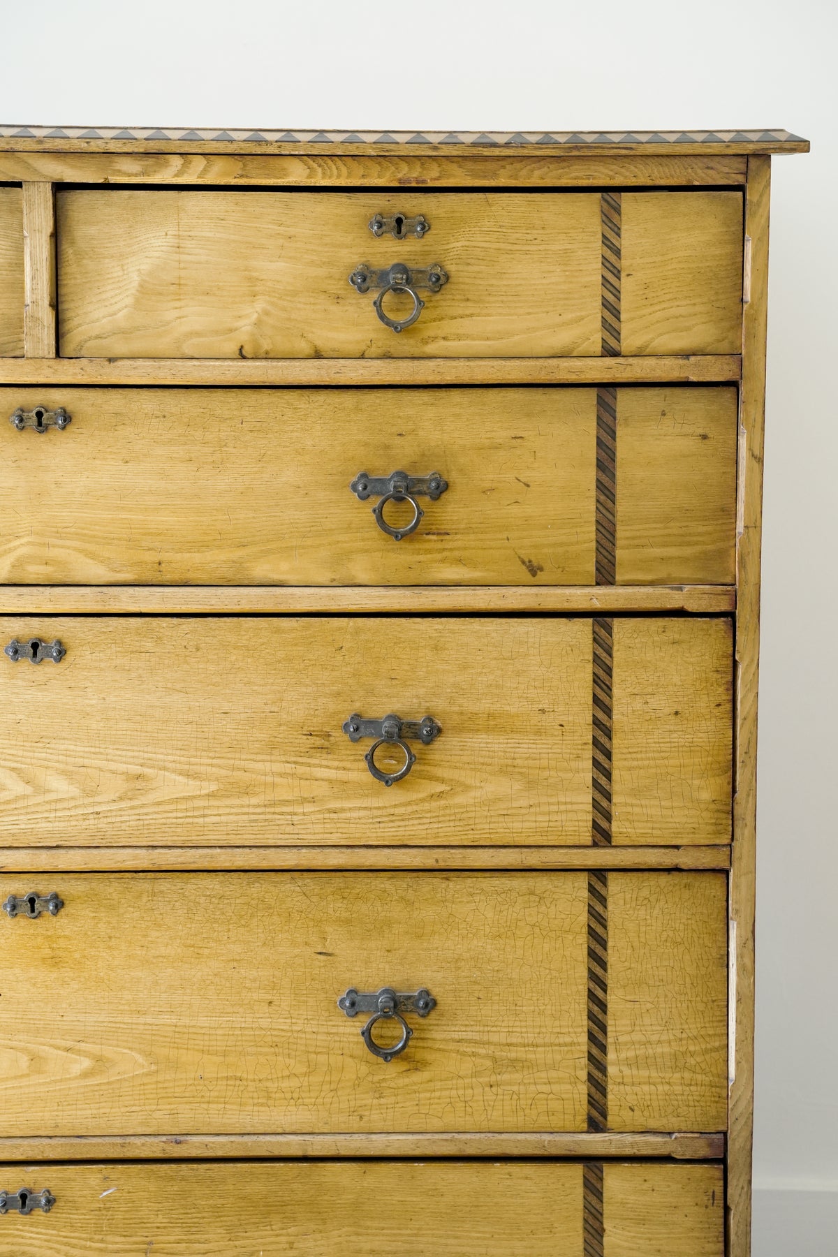 Maple & Co Aesthetic Movement Chest Of Drawers.