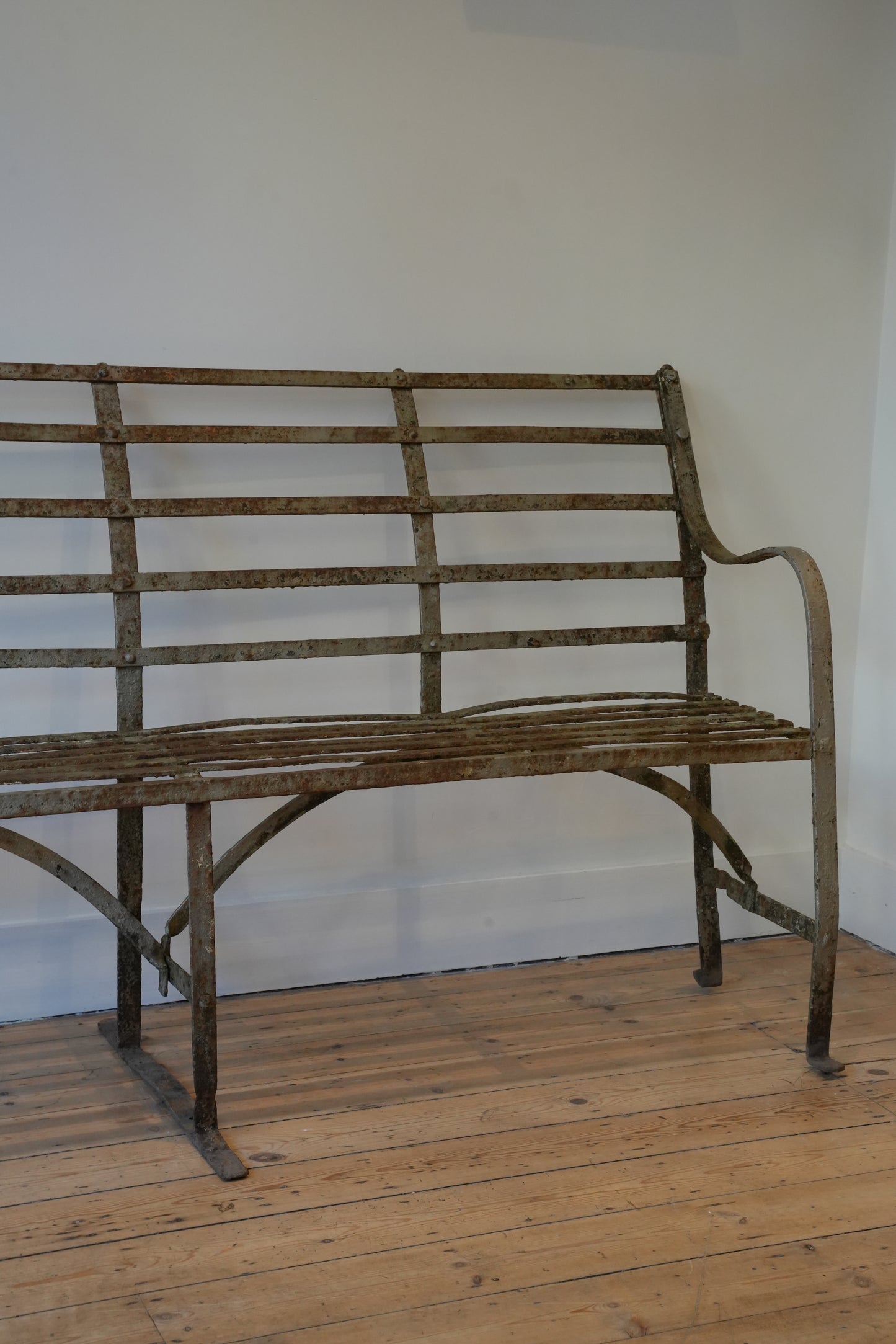 Regency Wrought Iron Garden Bench