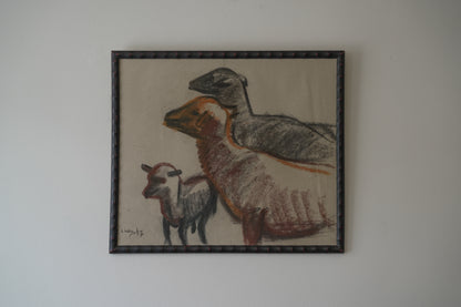 Sheep by Karl May (1901-1976).