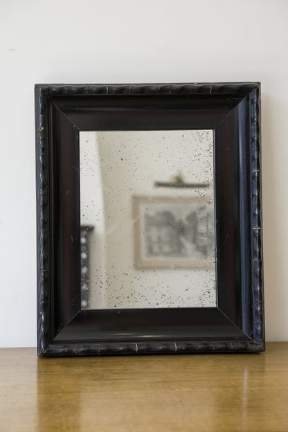 Rippled Framed Flemish Antique Mirror