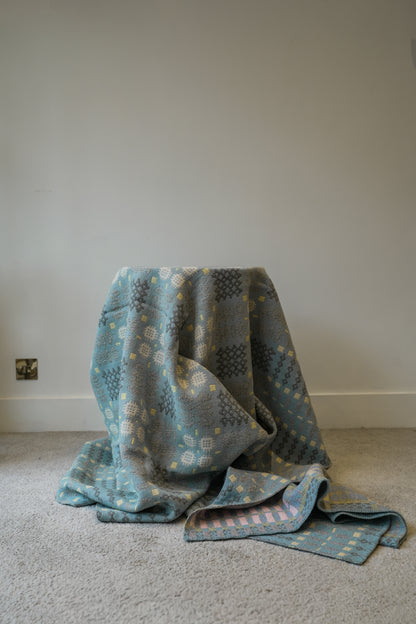 Rare Double Weave Welsh Blanket.