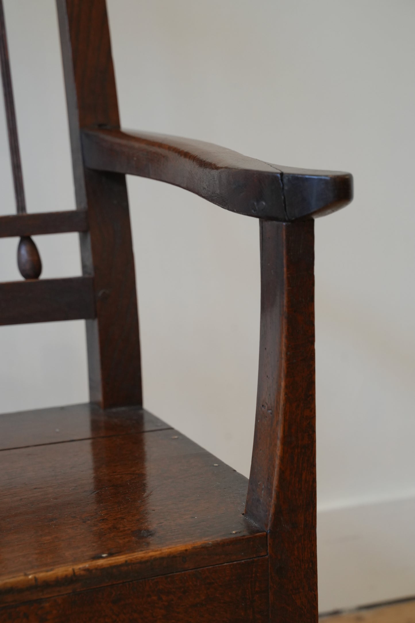 Large 18th C Welsh chair.