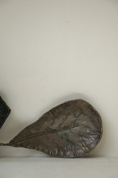 Bronze leaves