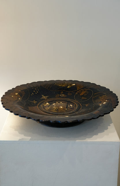 Chinoiserie Footed Bowl.