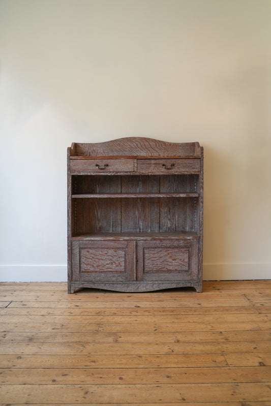 Limed Oak Heals Bookcase