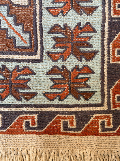 Large Afghan Soumak Rug.