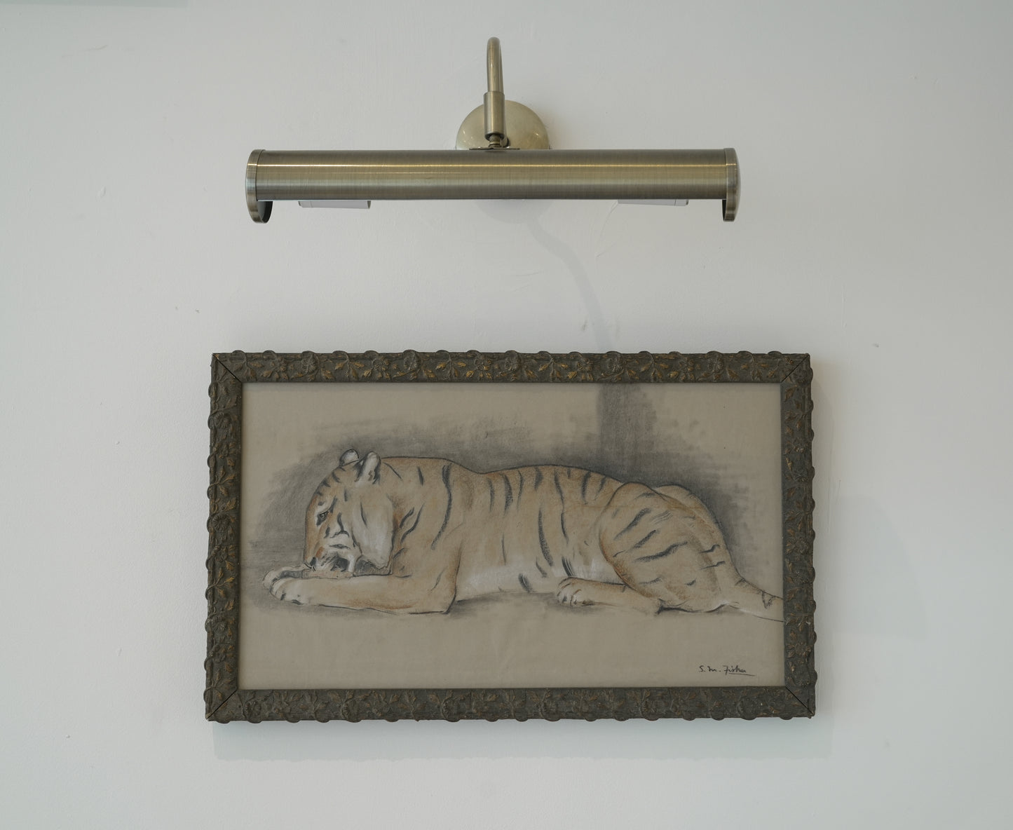 Pair of Tiger studies. Stefani Melton Fisher (1894-1963).