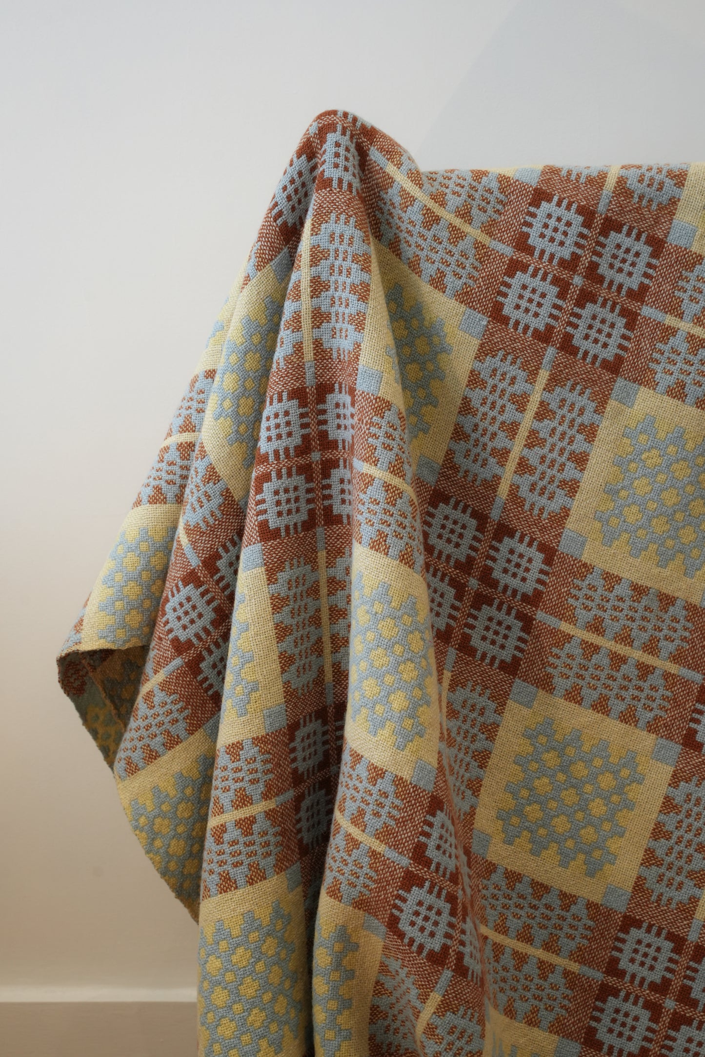 Vintage 20th Century Traditional Welsh Blanket