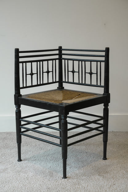 Ford Maddox Brown Sussex Corner Chair.