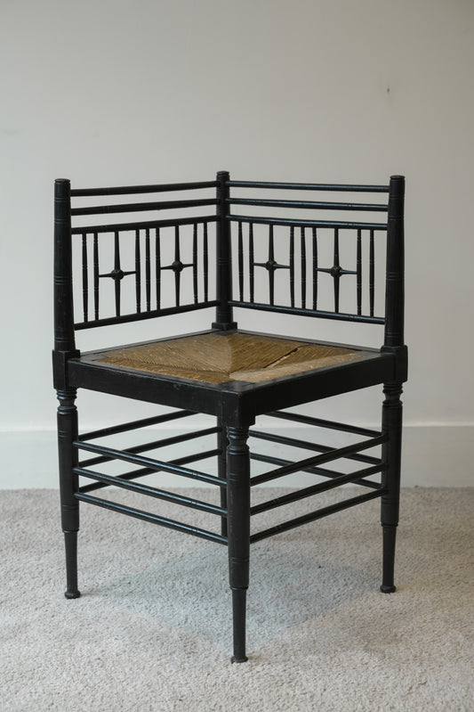 Ford Maddox Brown Sussex Corner Chair.