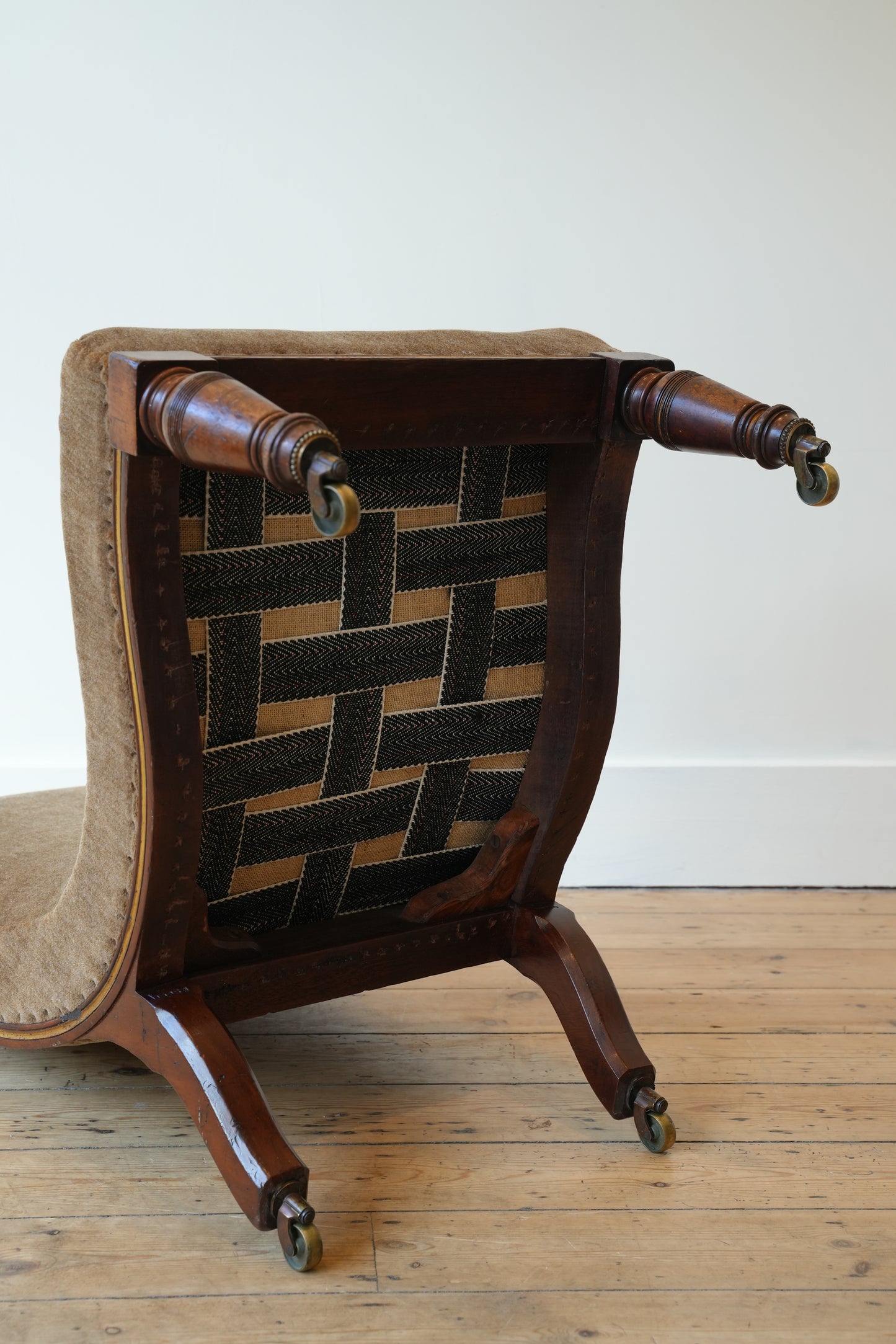 Slipper chair by Gillows.