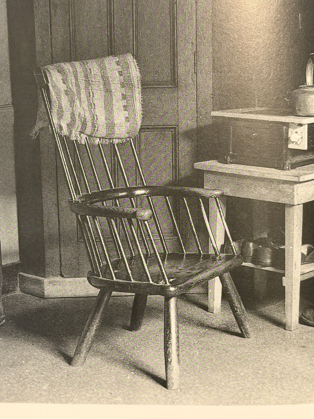 19th C Scottish Darvel Stick Back Chair.