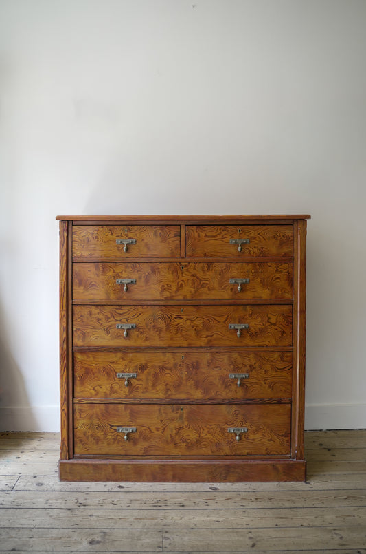 Arts & Crafts Chest of Drawers.