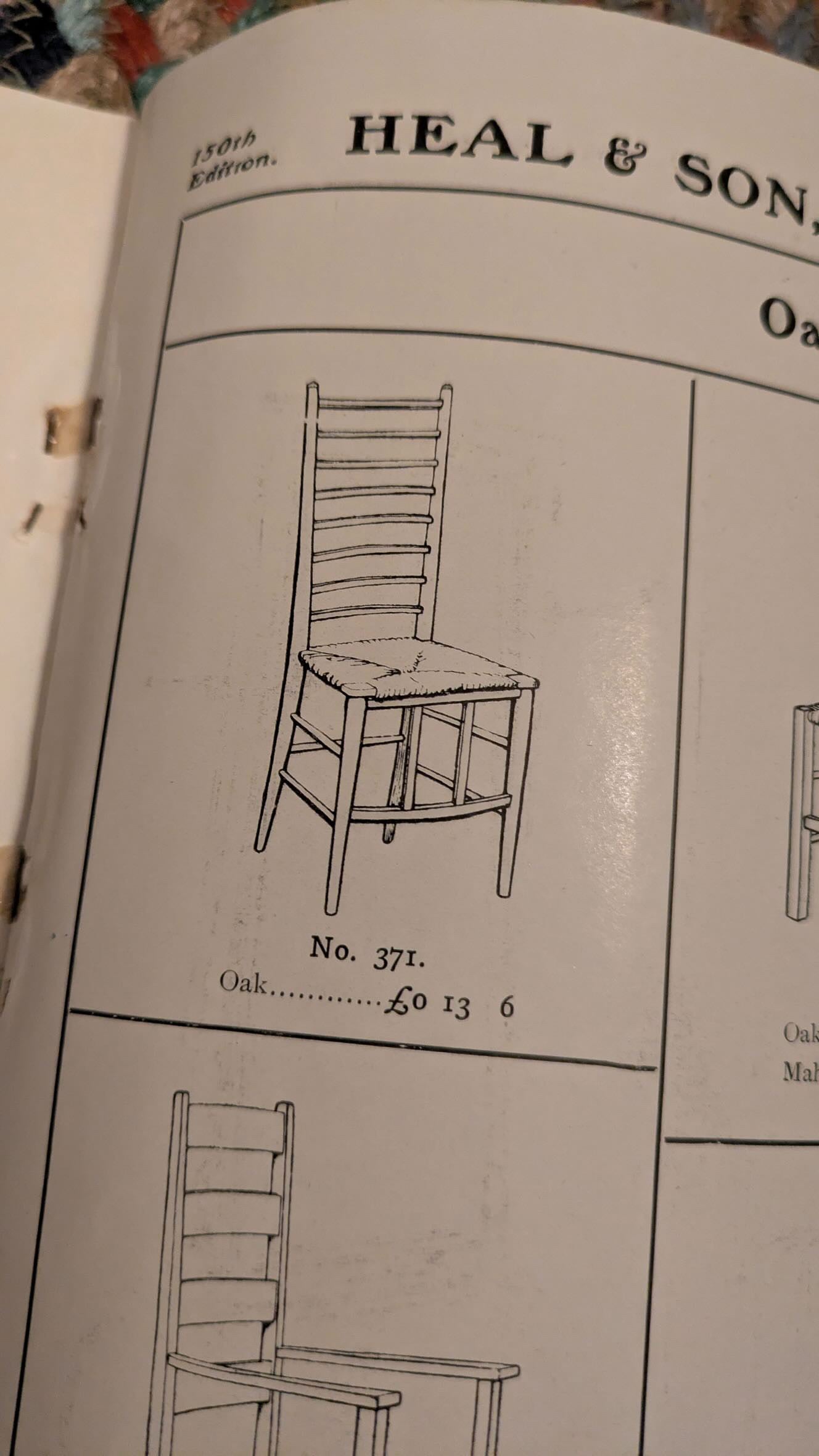 A Heals “Sussex type” Armchair