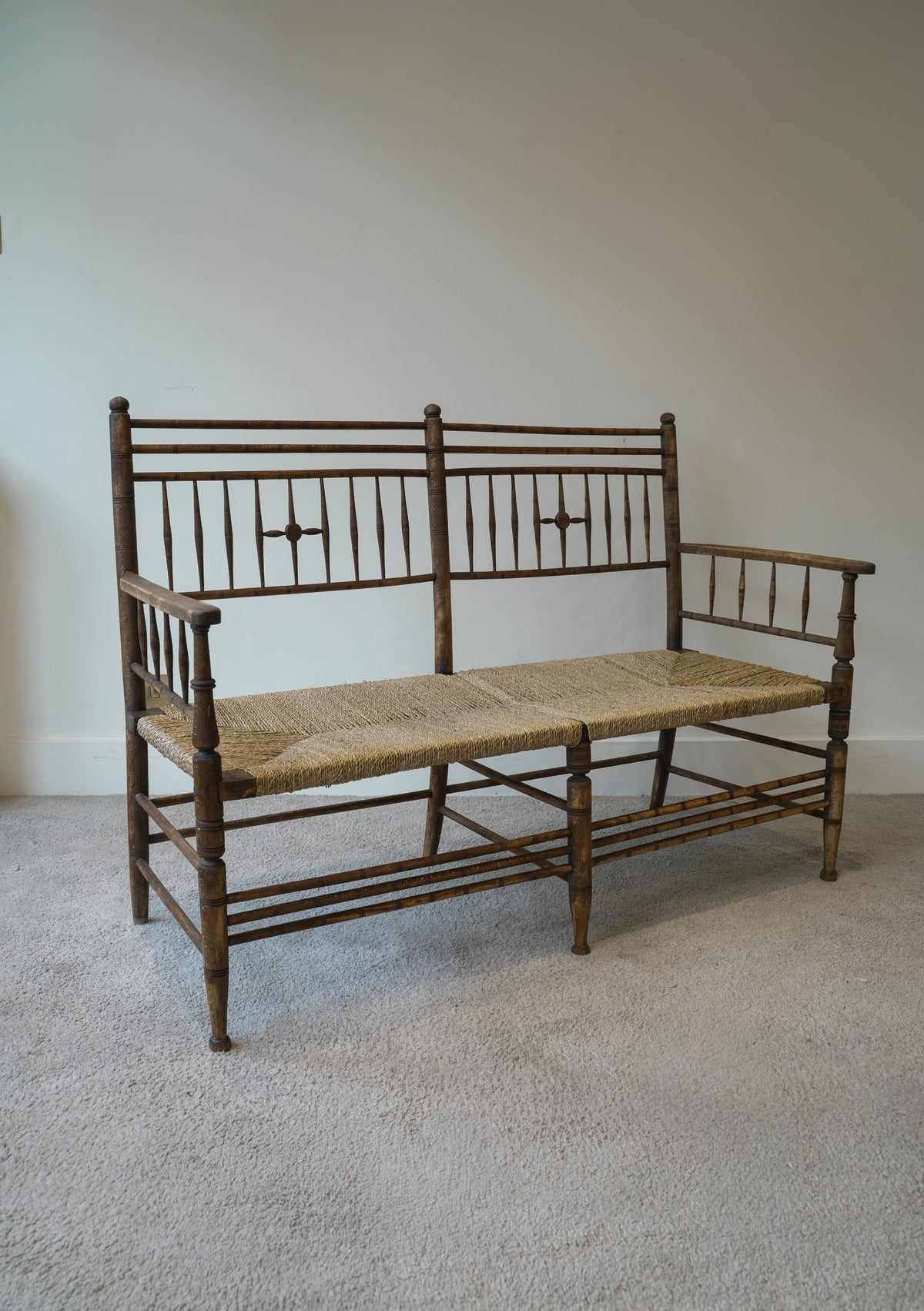 Ford Madox Brown “Sussex” Bench for Morris & Co.