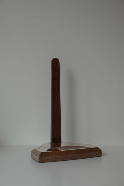 19th Century Solid Mahogany Platter or Book Display Stand.