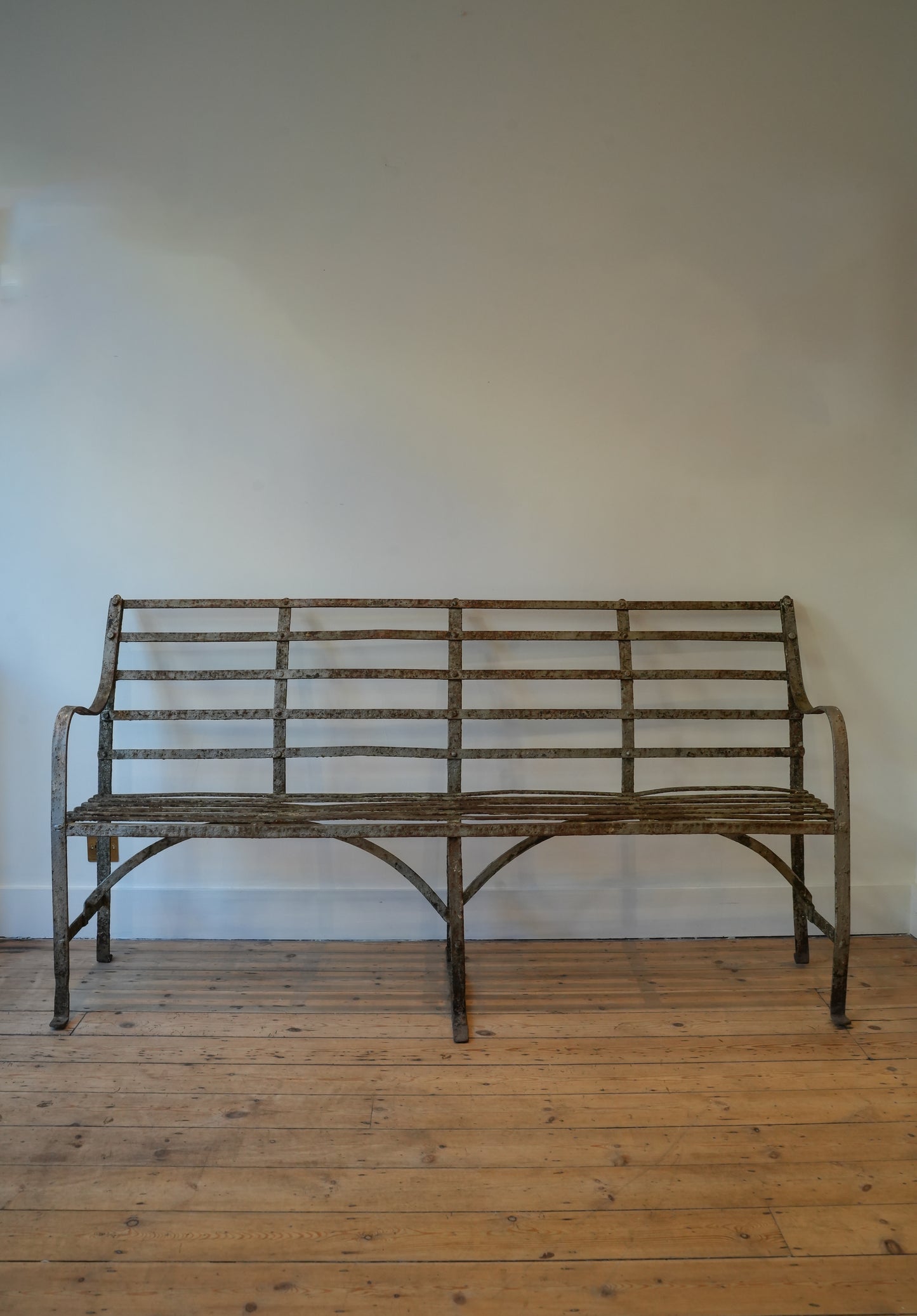 Regency Wrought Iron Garden Bench