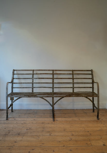 Regency Wrought Iron Garden Bench