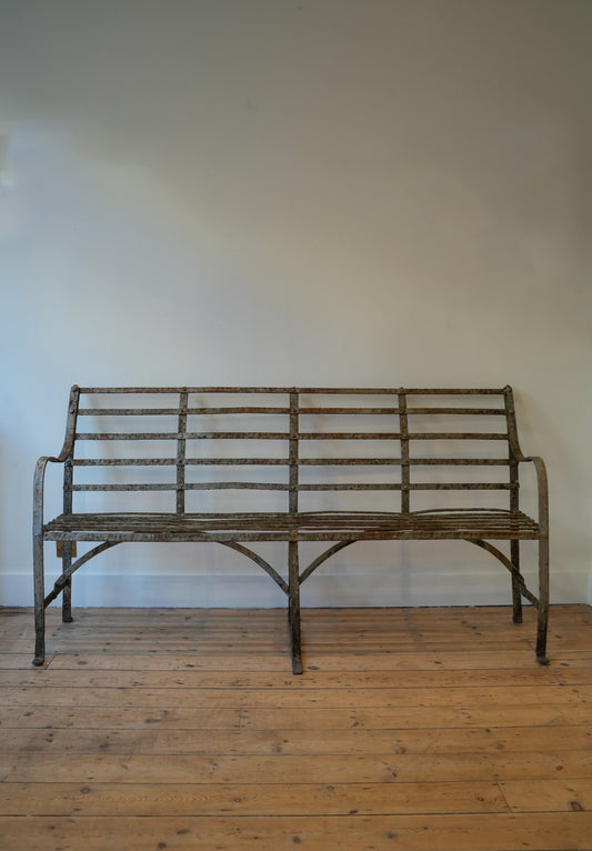 Regency Wrought Iron Garden Bench