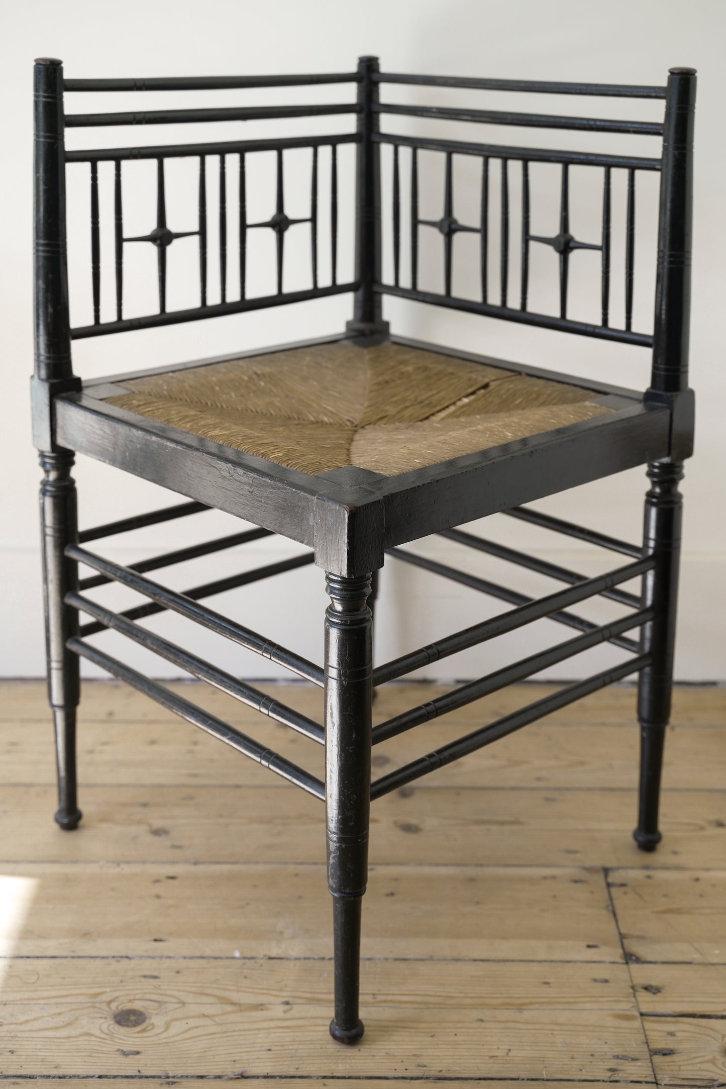 Ford Maddox Brown Sussex Corner Chair.