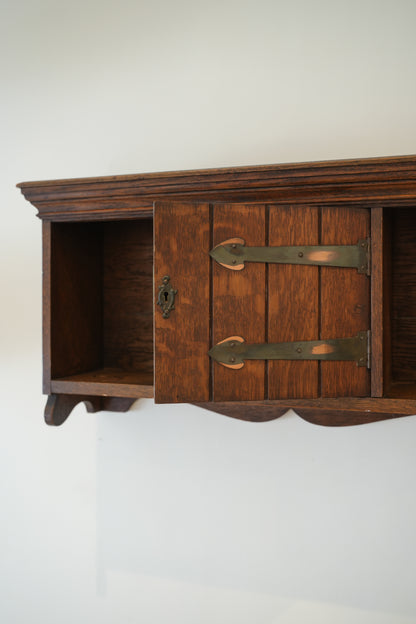 Arts & Crafts Wall Cupboard.