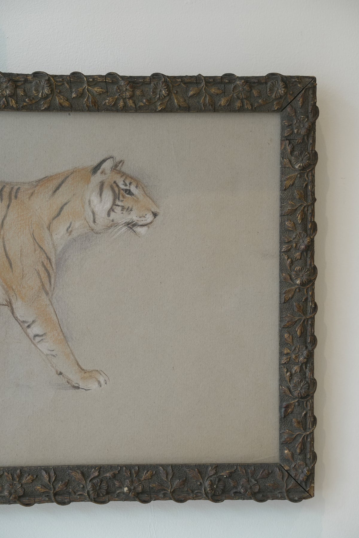 Pair of Tiger studies. Stefani Melton Fisher (1894-1963).