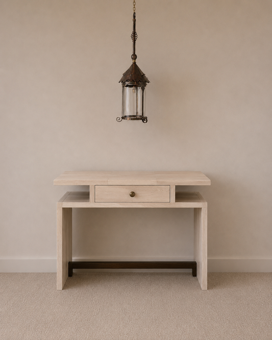Italian Parchment Desk.