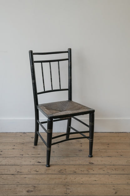 Aesthetic Movement Sussex Type Chair.