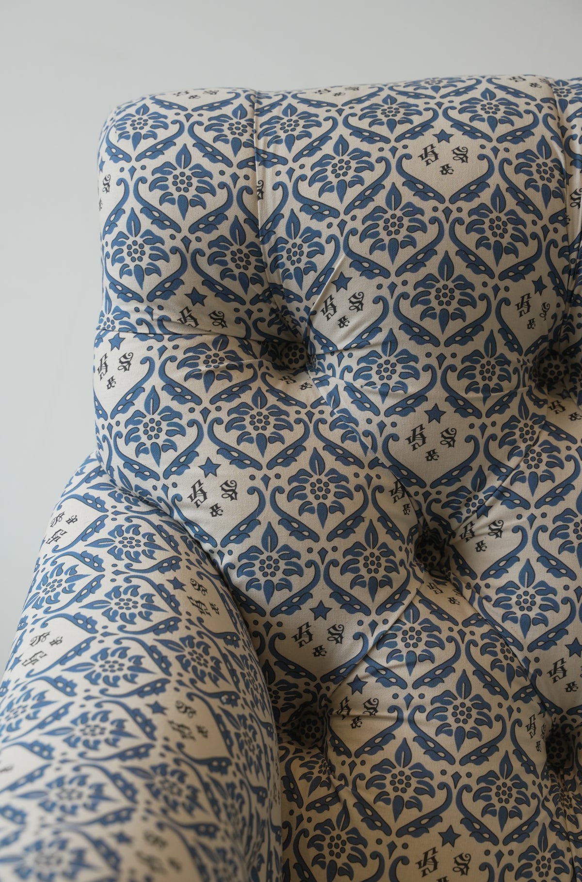 Rare 19th Century Howard & Sons armchair.