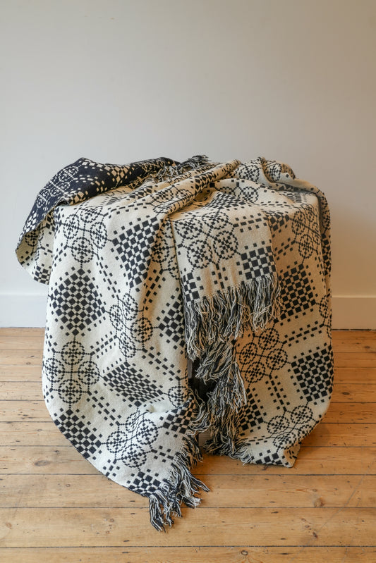 Large double sided Welsh Blanket