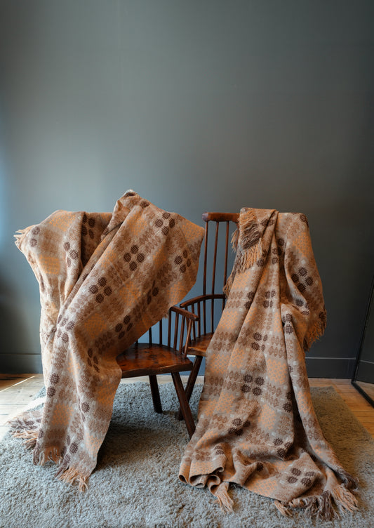 A pair of Welsh blankets