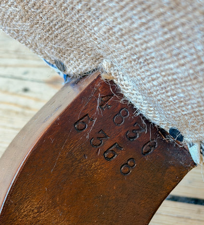 Rare 19th Century Howard & Sons armchair.