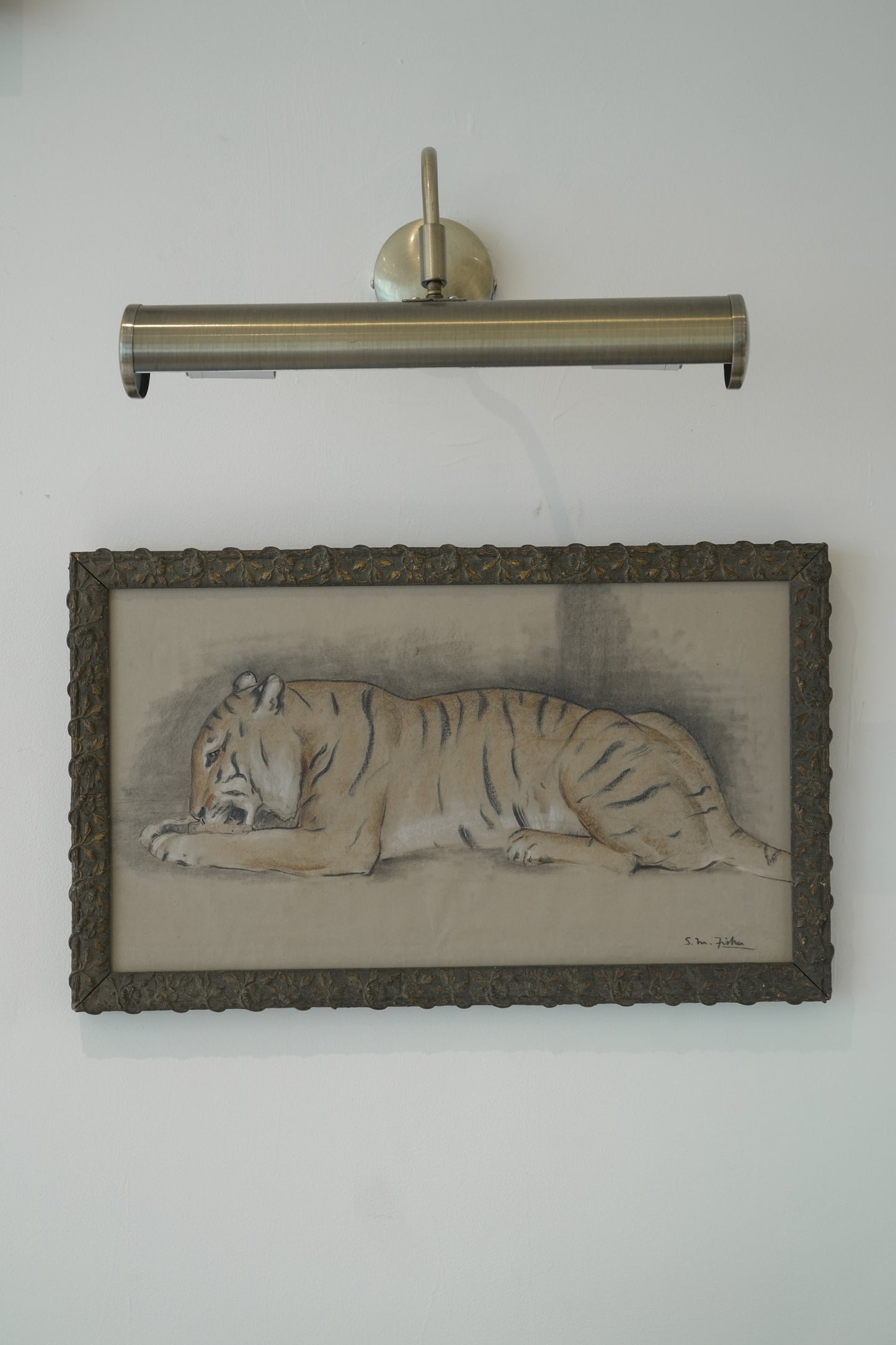 Pair of Tiger studies. Stefani Melton Fisher (1894-1963).