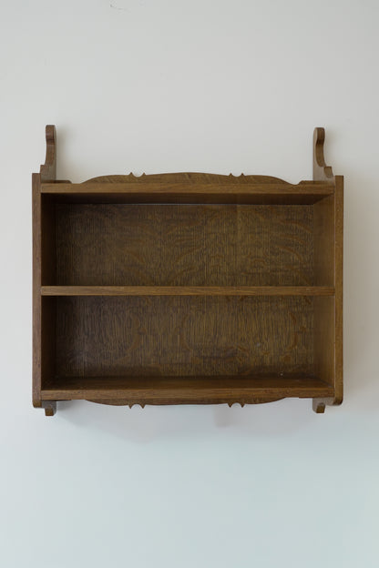 Arts & Crafts Open Wall Shelves.