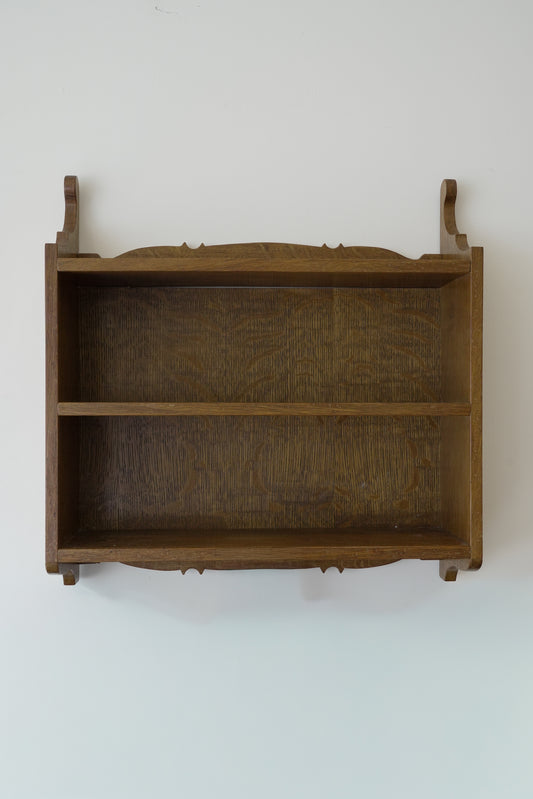 Arts & Crafts Open Wall Shelves.