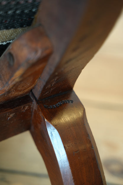 Slipper chair by Gillows.