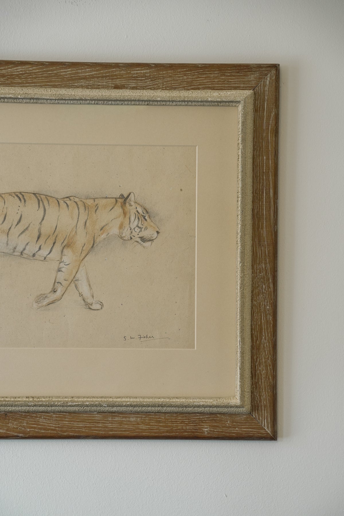 Large Walking Tiger. Stefani Melton Fisher (1894-1963).