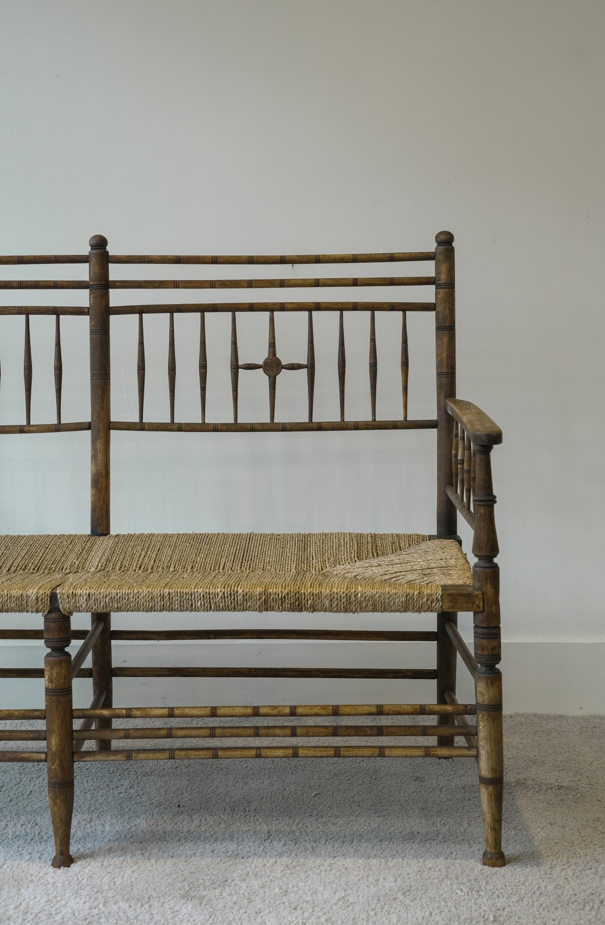 Ford Madox Brown “Sussex” Bench for Morris & Co.