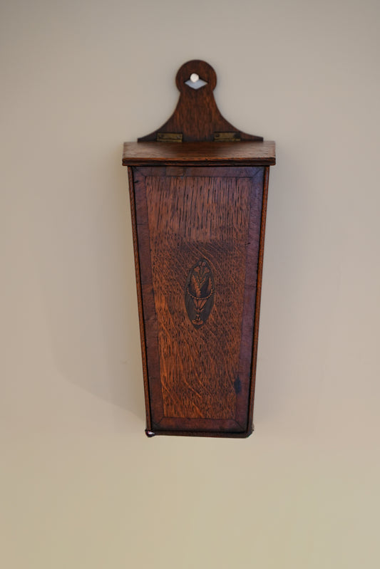 Welsh Georgian Candle Box.