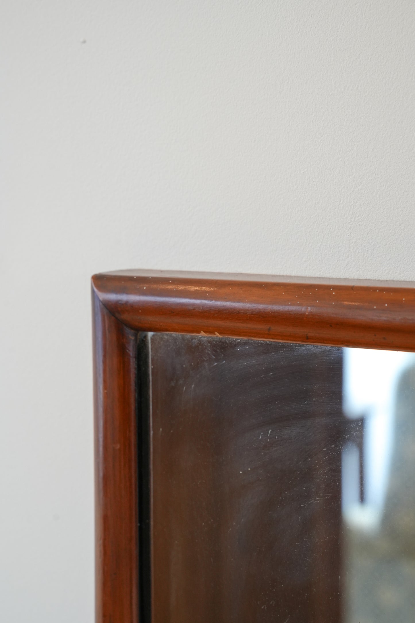Shop Mirror in Walnut