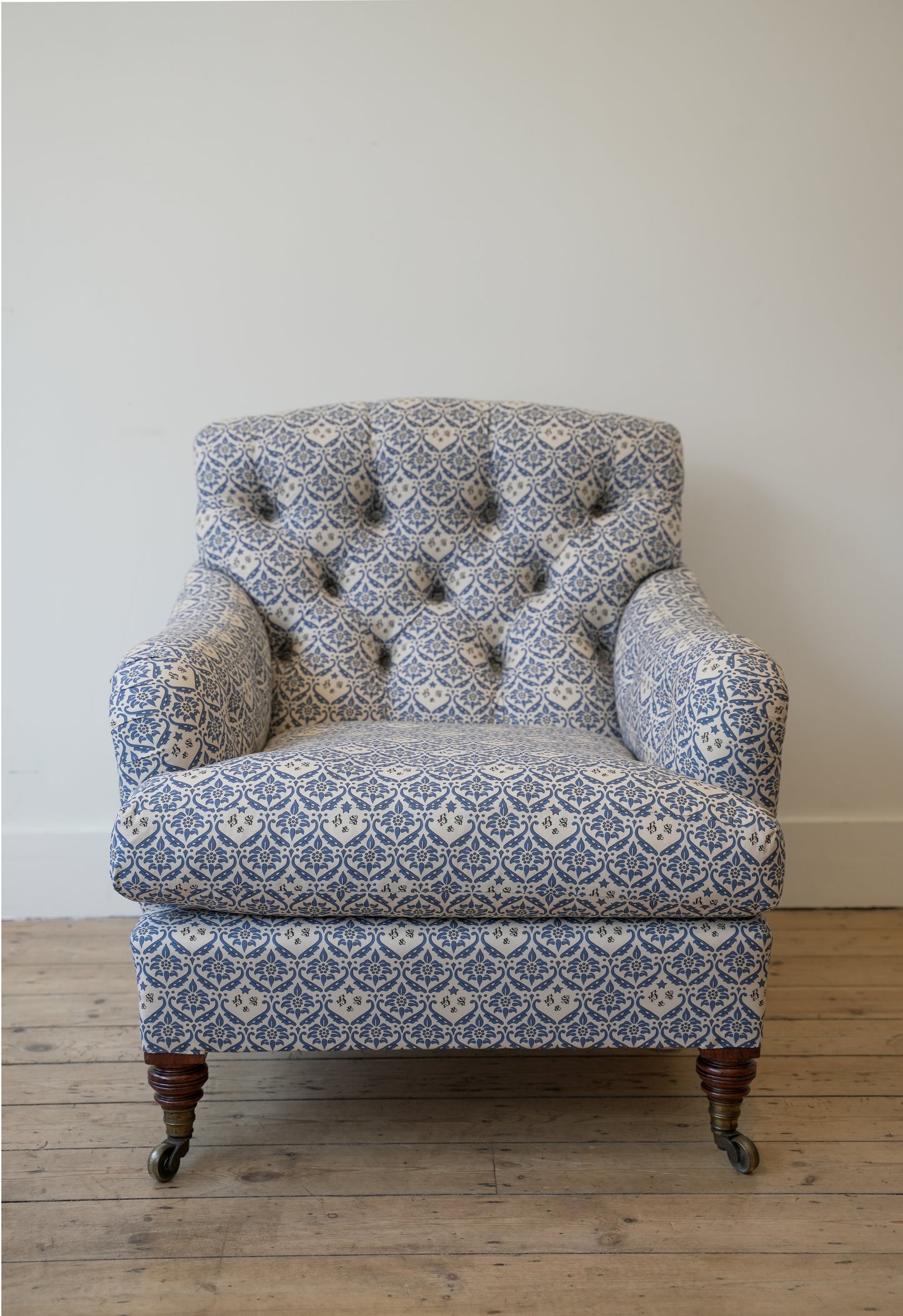 Rare 19th Century Howard & Sons armchair.