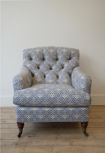 Rare 19th Century Howard & Sons armchair.