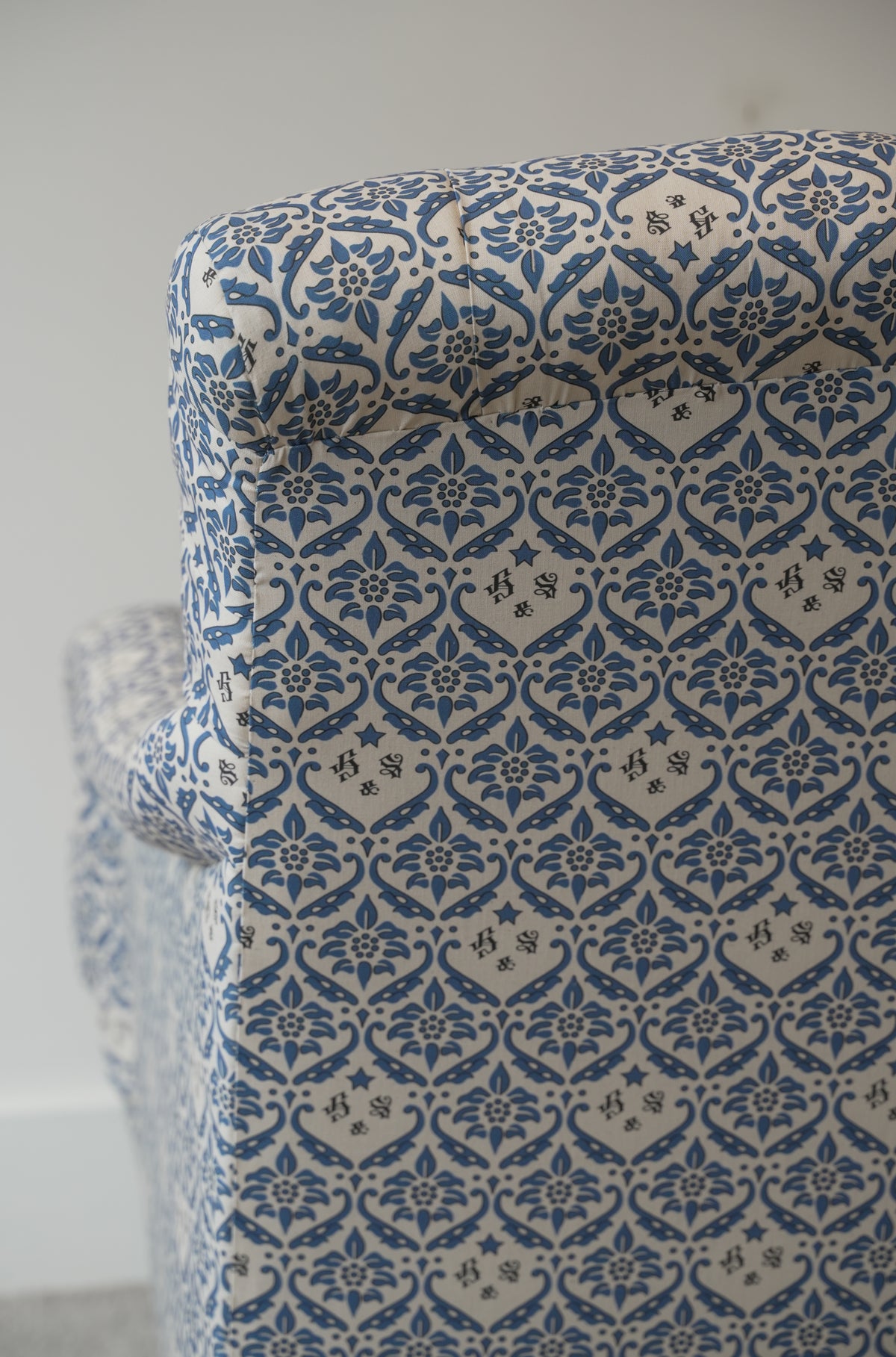 Rare 19th Century Howard & Sons armchair.