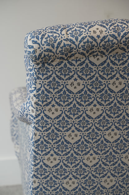 Rare 19th Century Howard & Sons armchair.