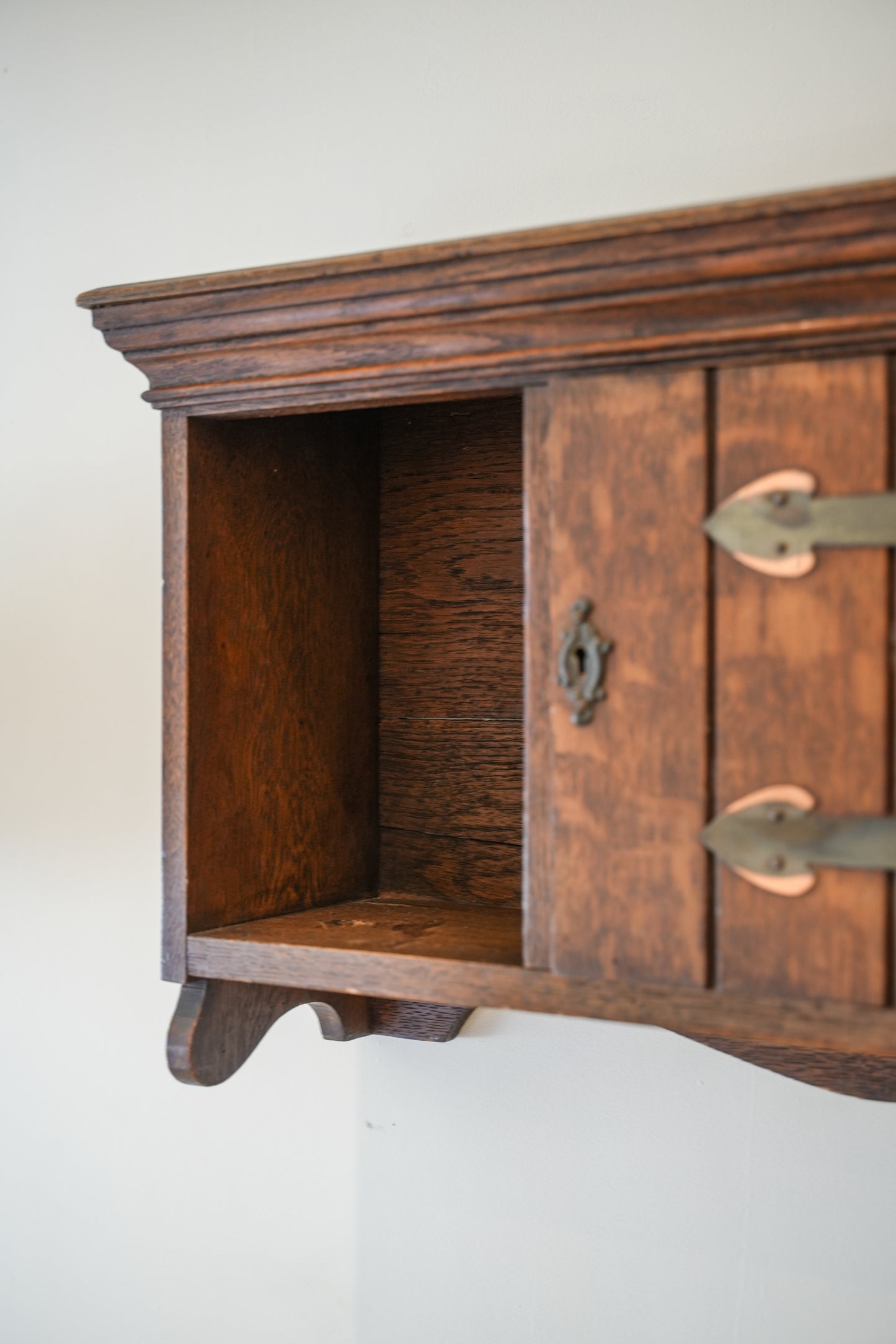 Arts & Crafts Wall Cupboard.