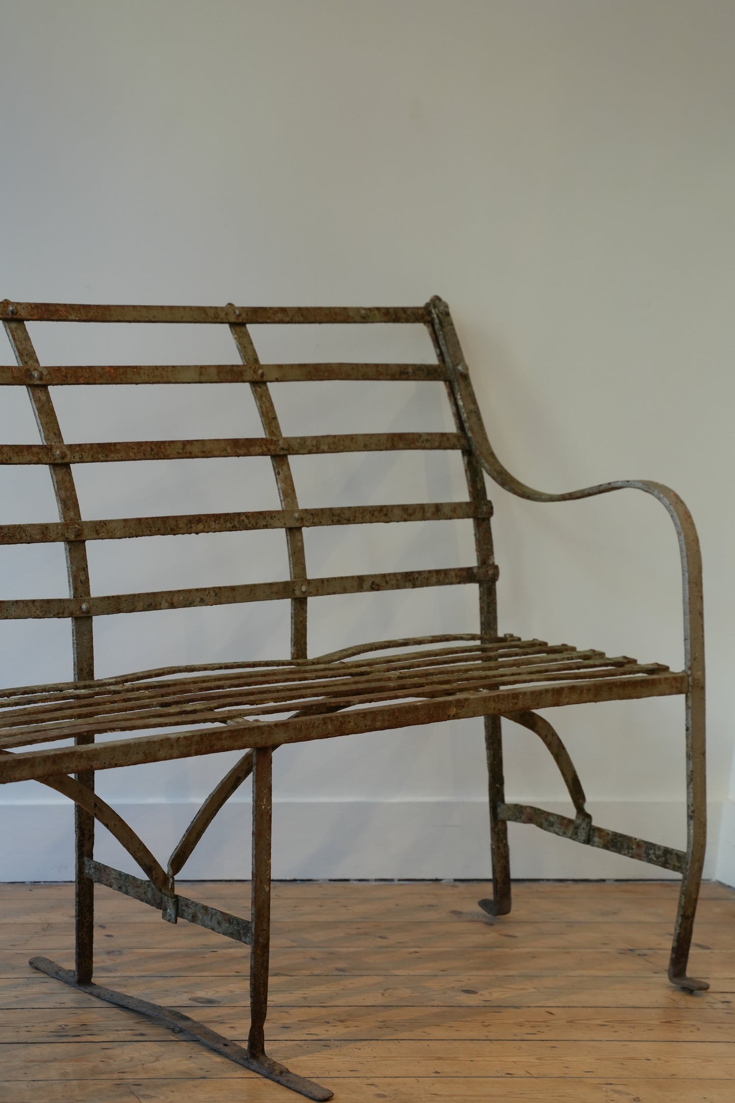 Regency Wrought Iron Garden Bench