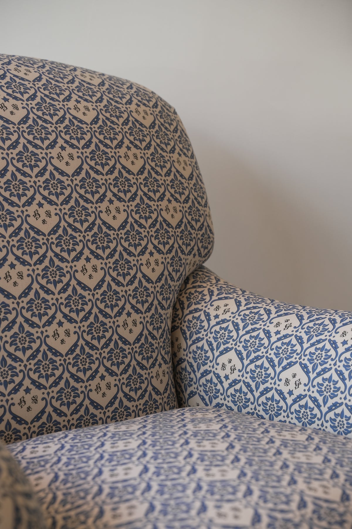 Howard & Sons Bridgewater Armchair.