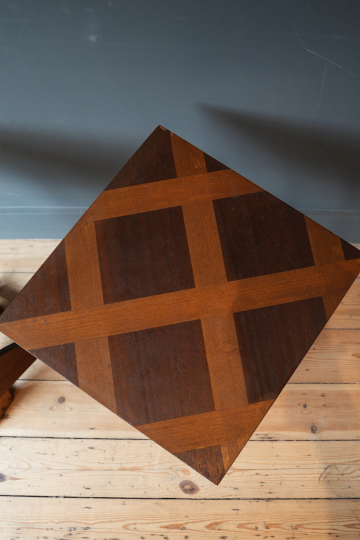 Pair Of French Geometric Bedside or Side Tables