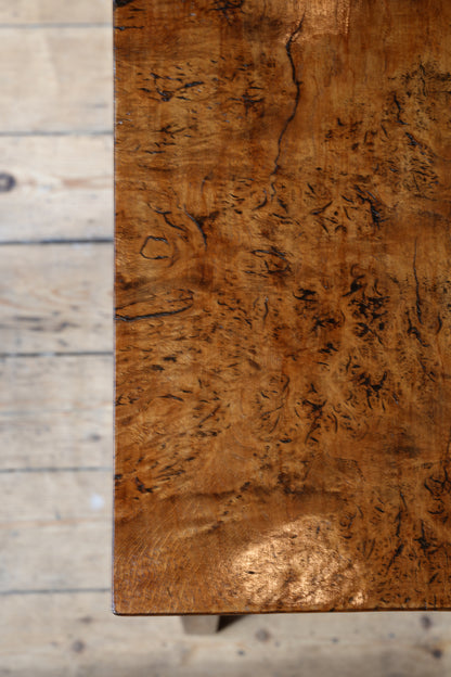 Burr Wood Console / Side Table