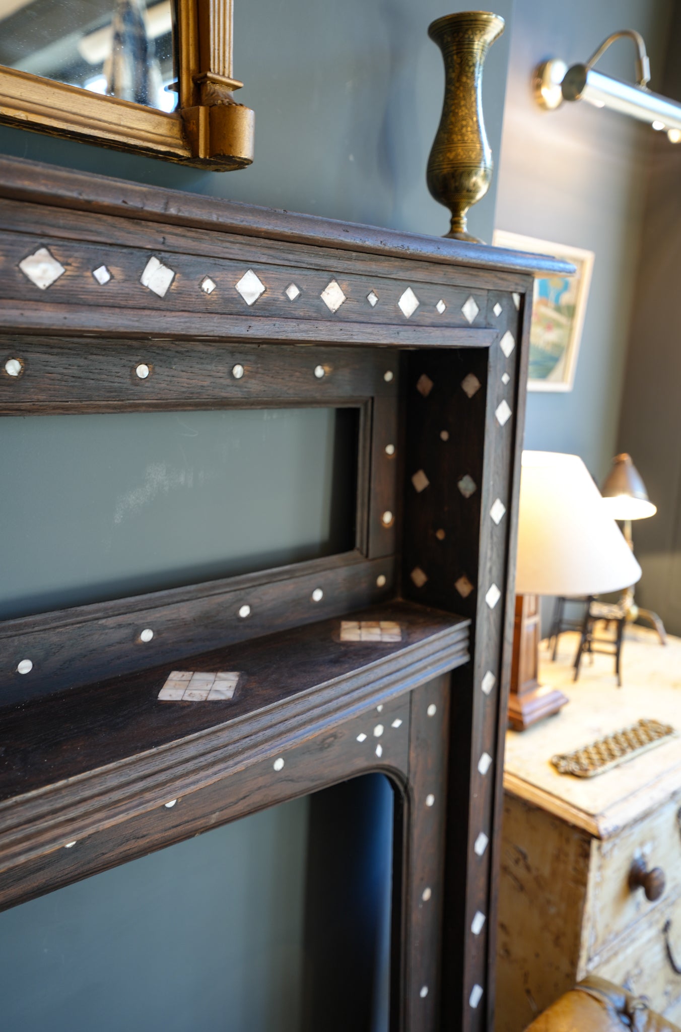 Arts & Crafts North African Fire Surround